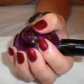 Shellac Manicure - Red Baroness